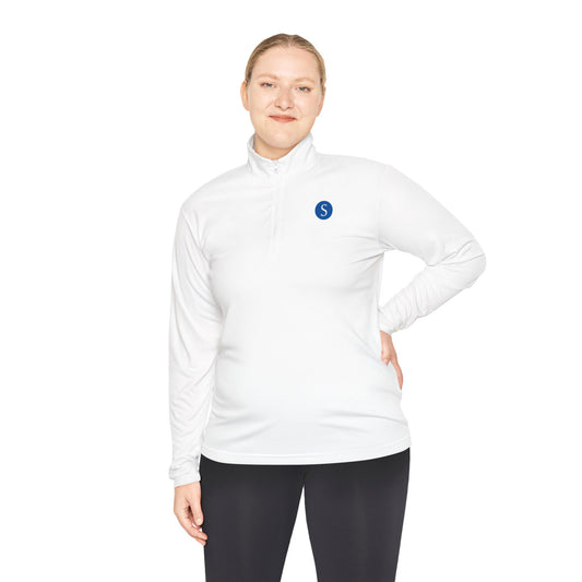 Quarter-Zip Solaris Healthcare Logo Pullover (Embroidered Chest & Back)