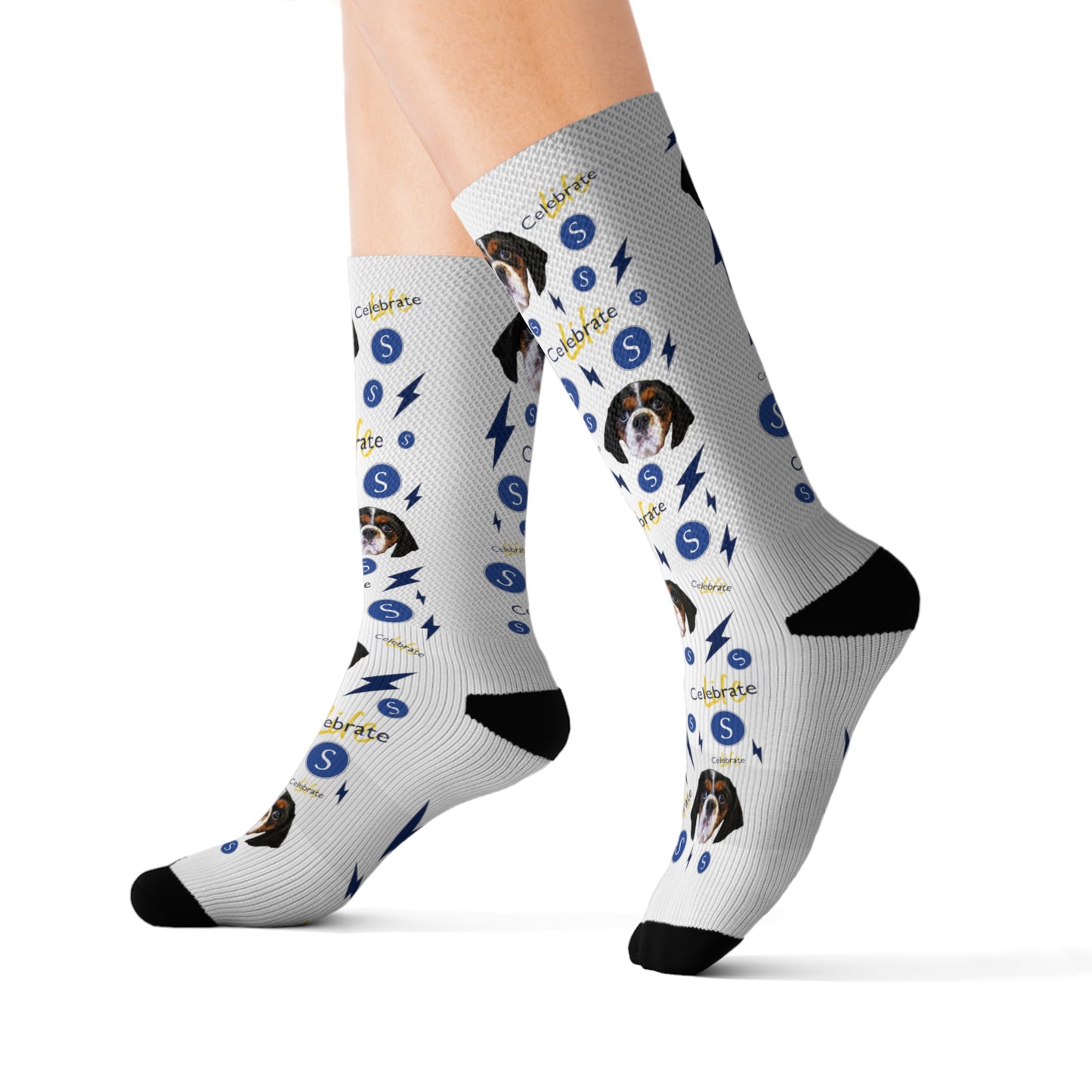 Oliver Snickerdoodle Solaris Socks - White