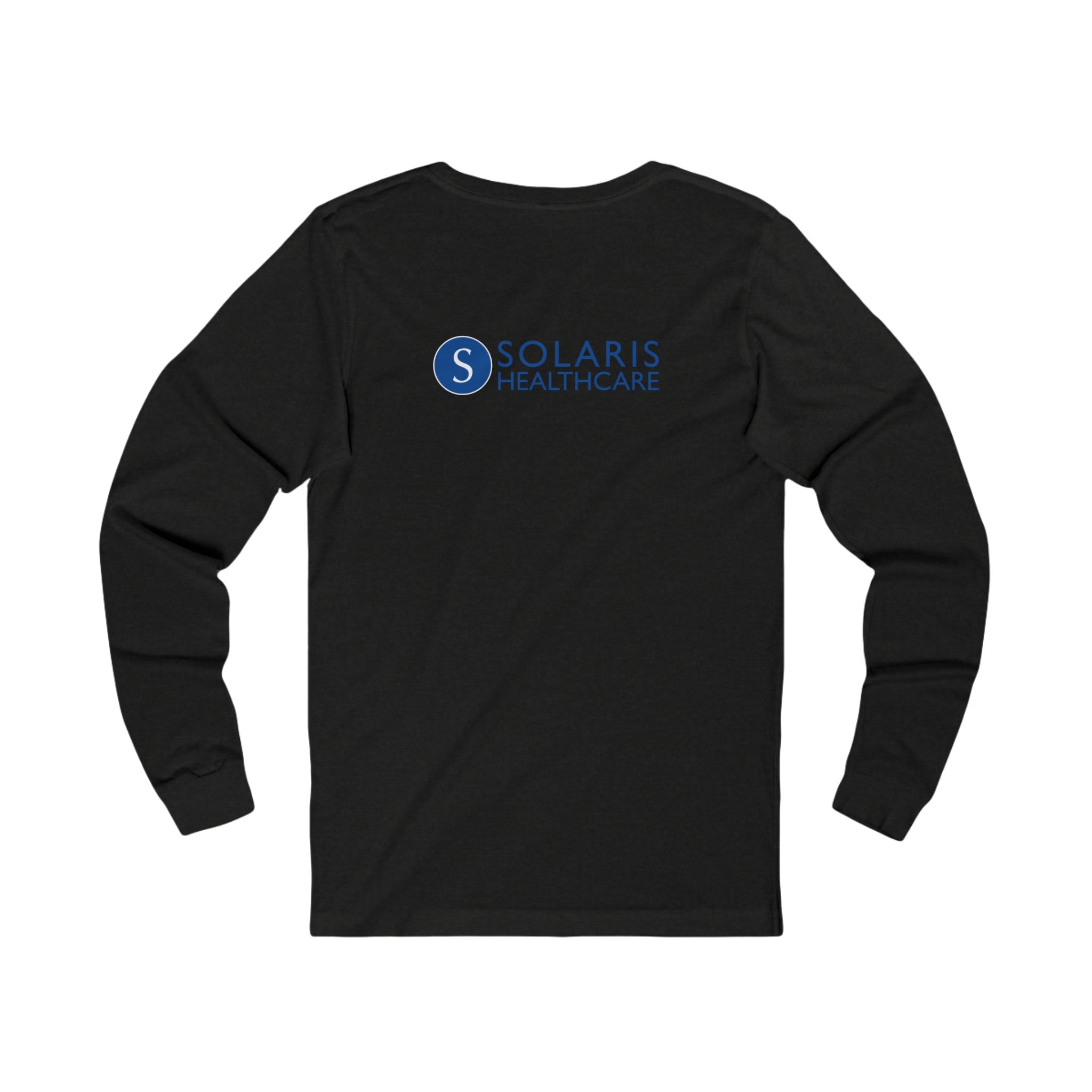Unisex Solaris Healthcare Long Sleeve Bella Canvas Tee