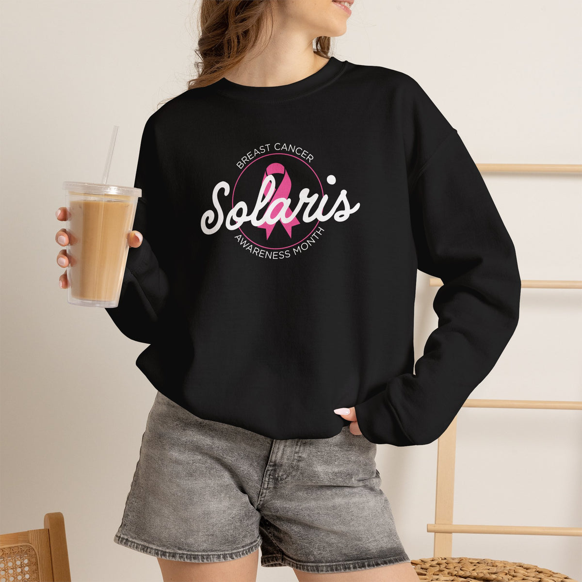 Breast Cancer Awareness Month Crewneck Sweatshirt – 2026