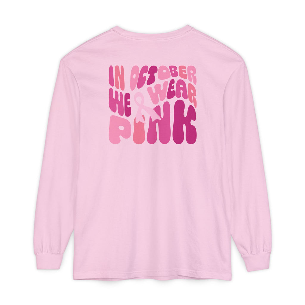 We Wear Pink - Long Sleeve Tee 2026