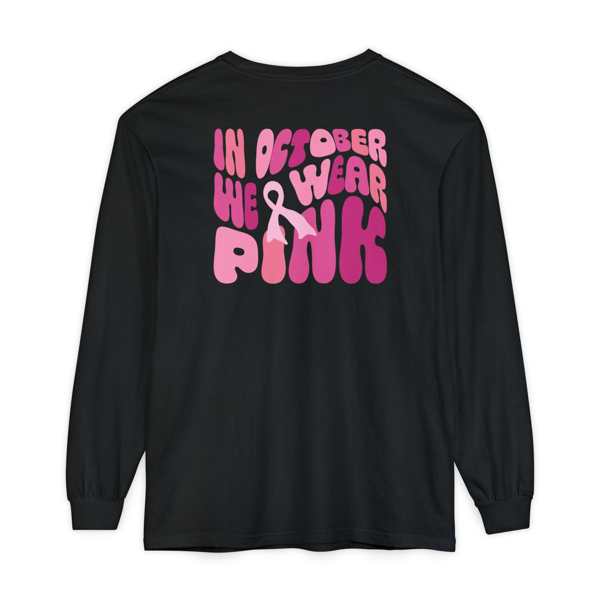 We Wear Pink - Long Sleeve Tee 2026