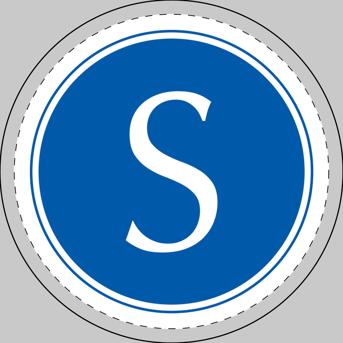 Round Car Magnet