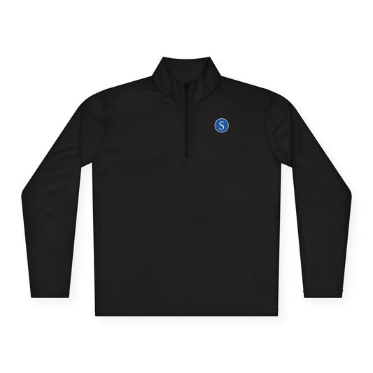 Quarter-Zip Solaris Healthcare Logo Pullover (Embroidered Chest & Back)