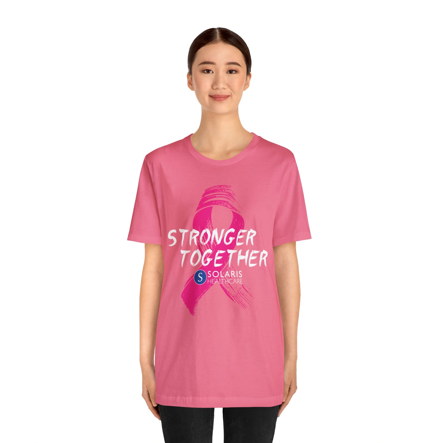 Breast Cancer Awareness Month "Stronger Together" Unisex T-Shirt