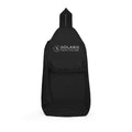 Black Sling Bag — Compact Crossbody Travel & Work Bag