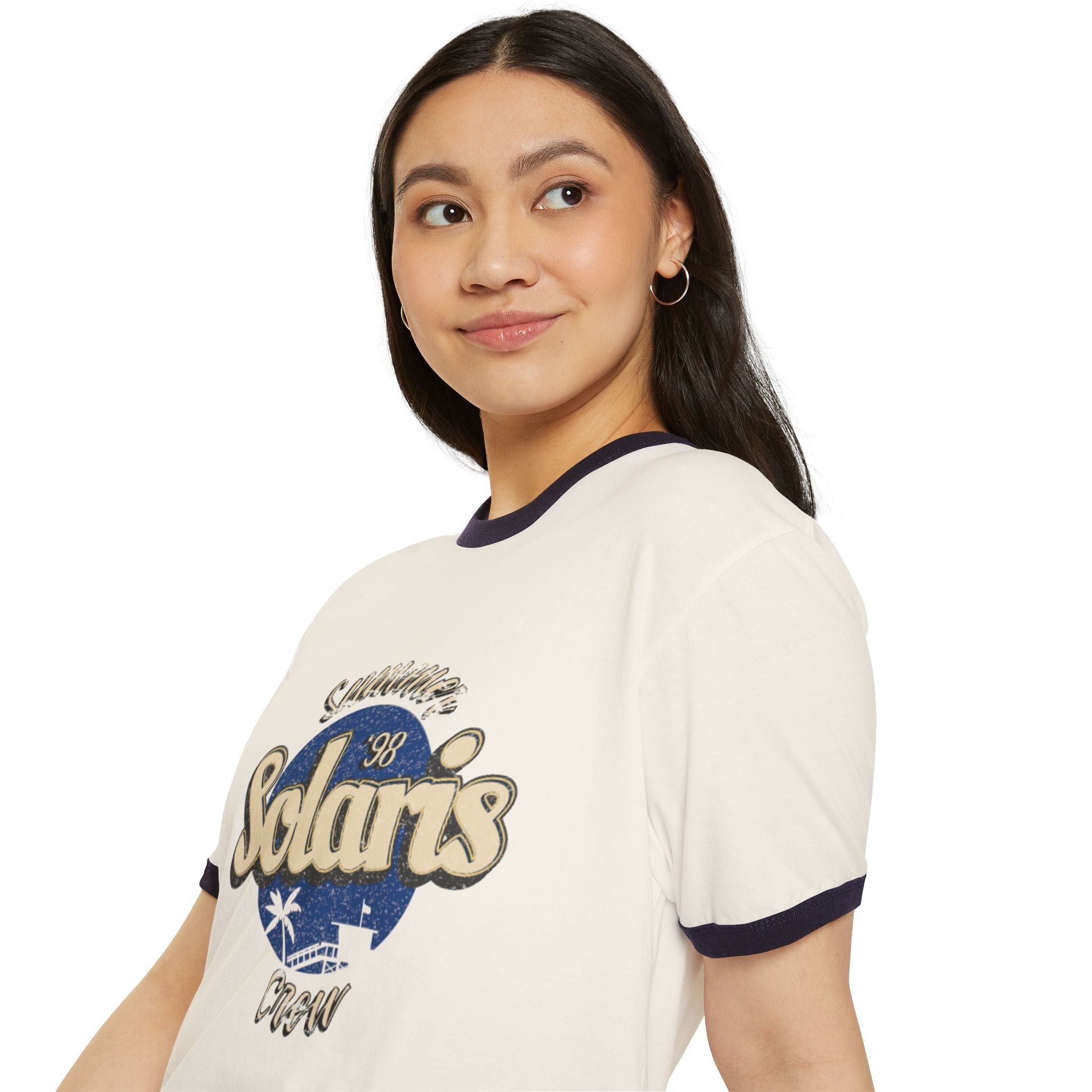 Vintage Summer Crew Ringer Tee
