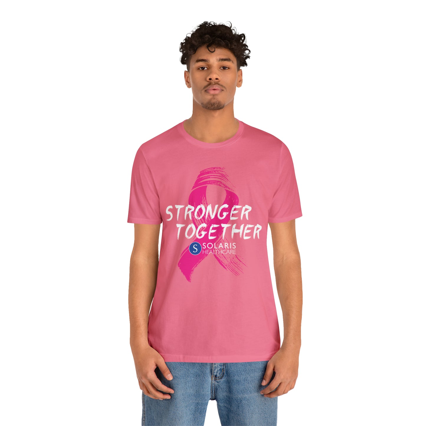 Breast Cancer Awareness Month "Stronger Together" Unisex T-Shirt