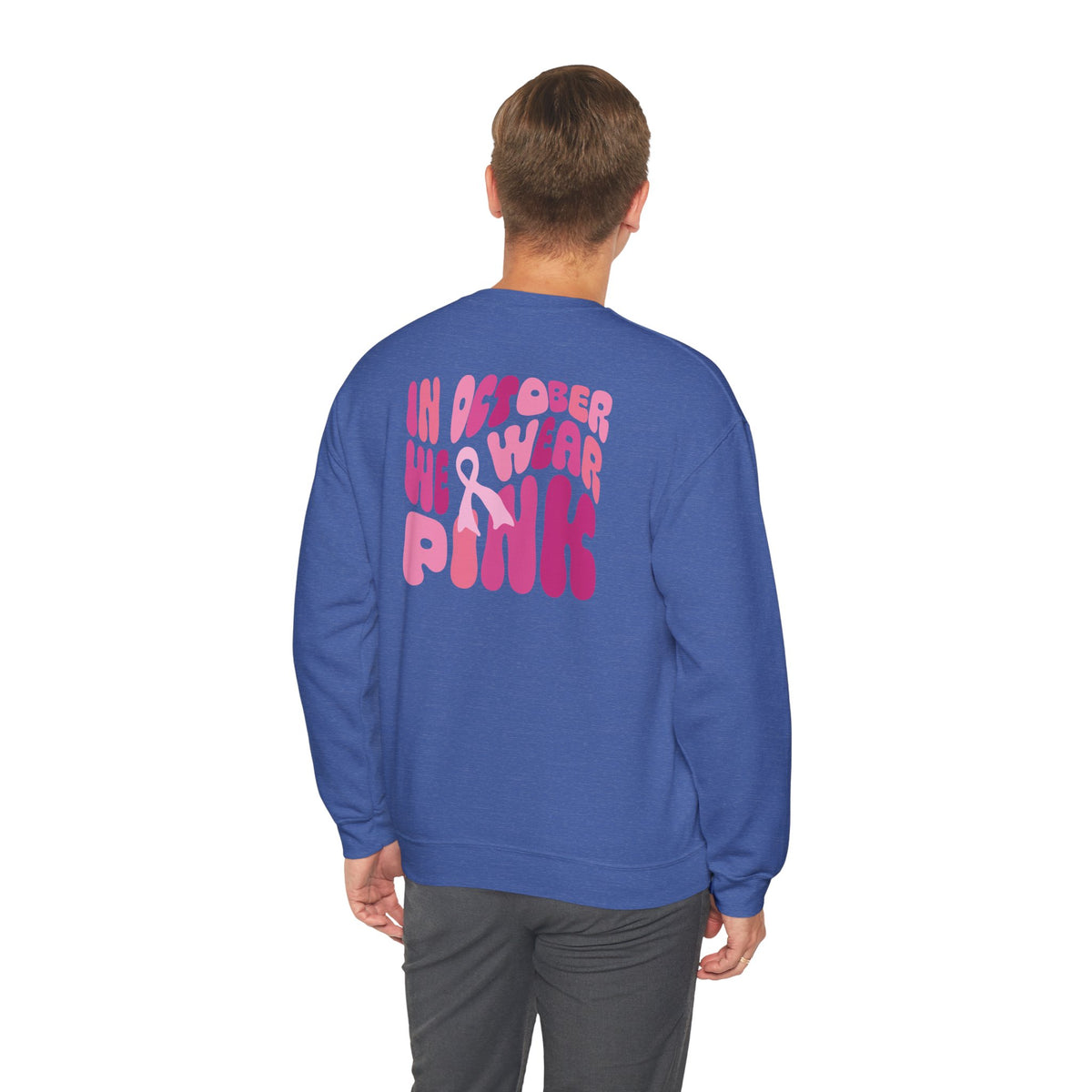 We Wear Pink Crewneck Sweatshirt - 2026