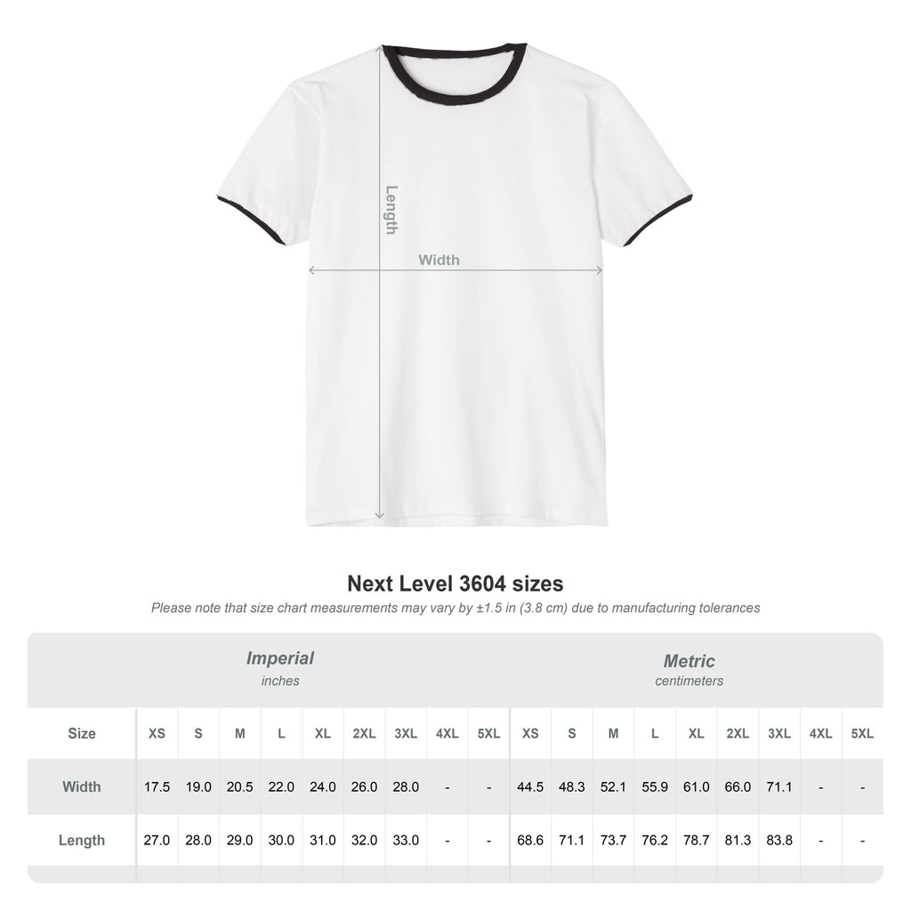 Sunny Summer Crew Ringer Tee