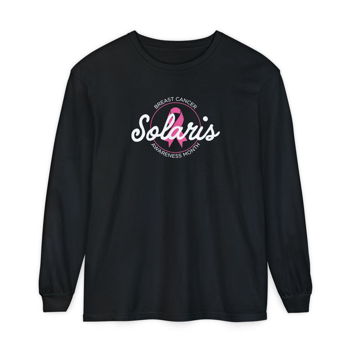 Solaris 2026 Breast Cancer Awareness Month Long Sleeve Tee