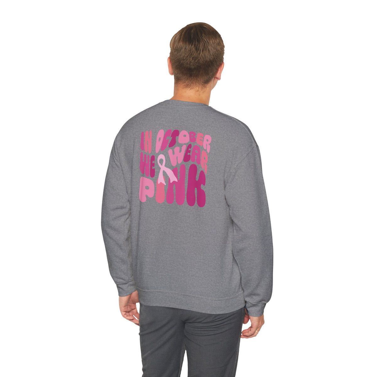 We Wear Pink Crewneck Sweatshirt - 2026