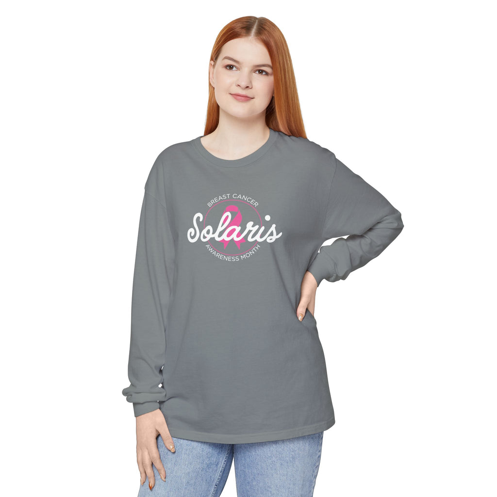 Solaris 2026 Breast Cancer Awareness Month Long Sleeve Tee