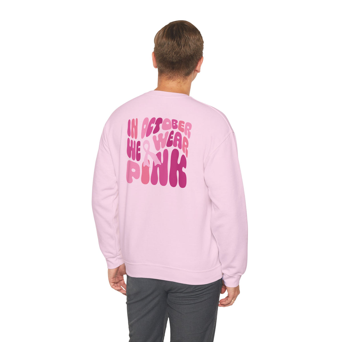 We Wear Pink Crewneck Sweatshirt - 2026
