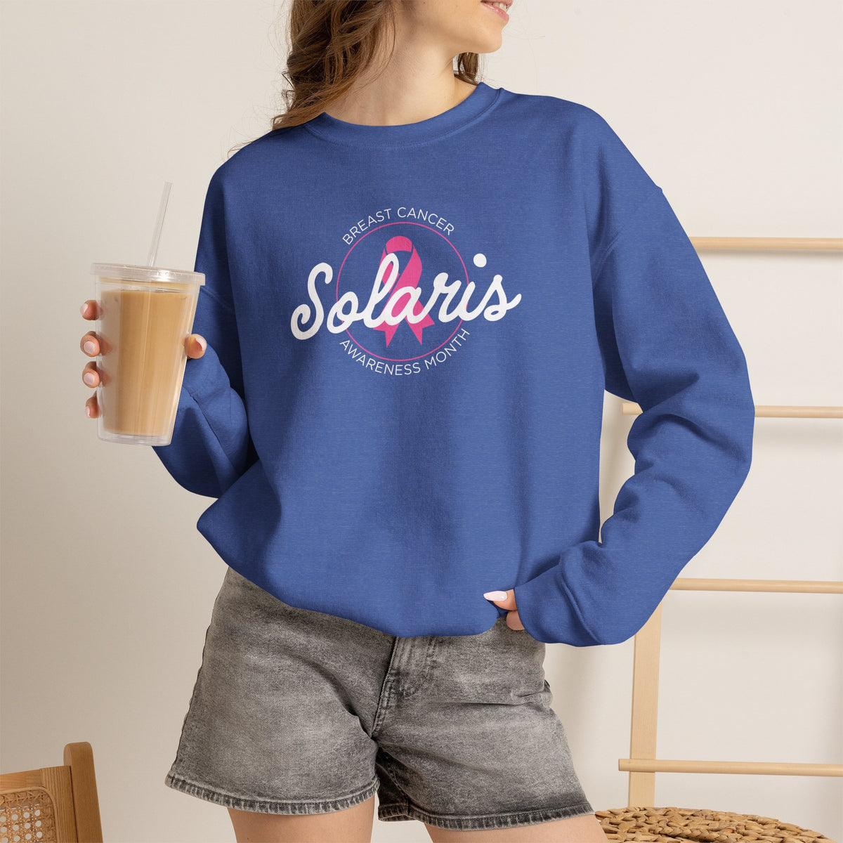 Breast Cancer Awareness Month Crewneck Sweatshirt – 2026