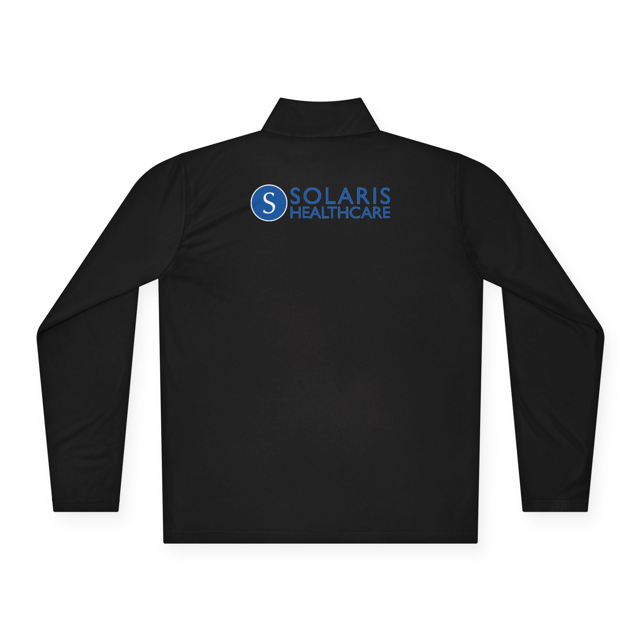 Quarter-Zip Solaris Healthcare Logo Pullover (Embroidered Chest & Back)