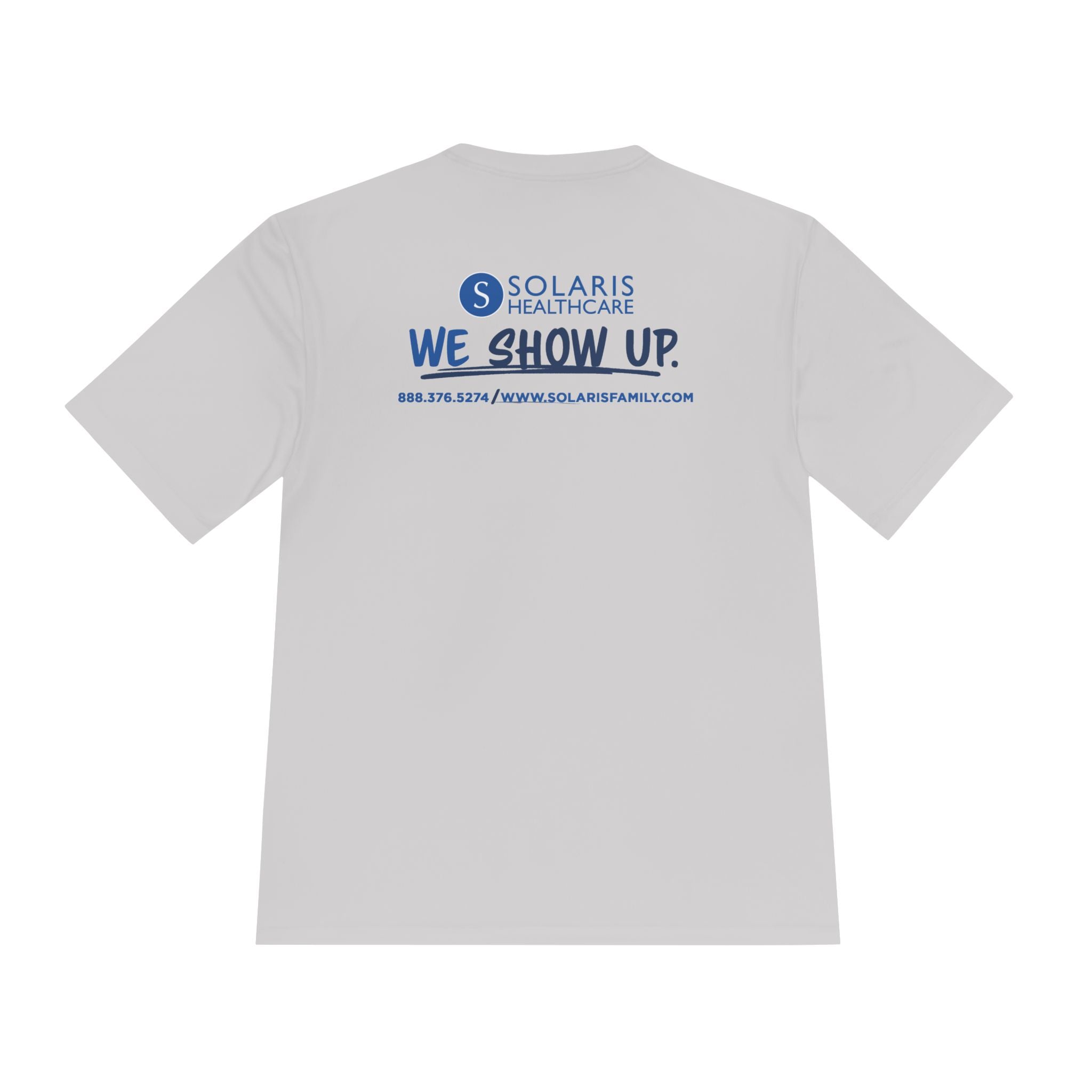 "We show up" T Shirt