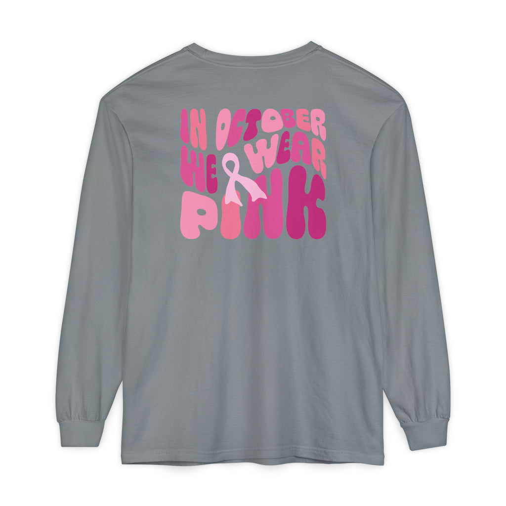 We Wear Pink - Long Sleeve Tee 2026