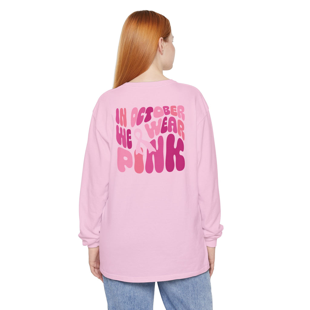 We Wear Pink - Long Sleeve Tee 2026