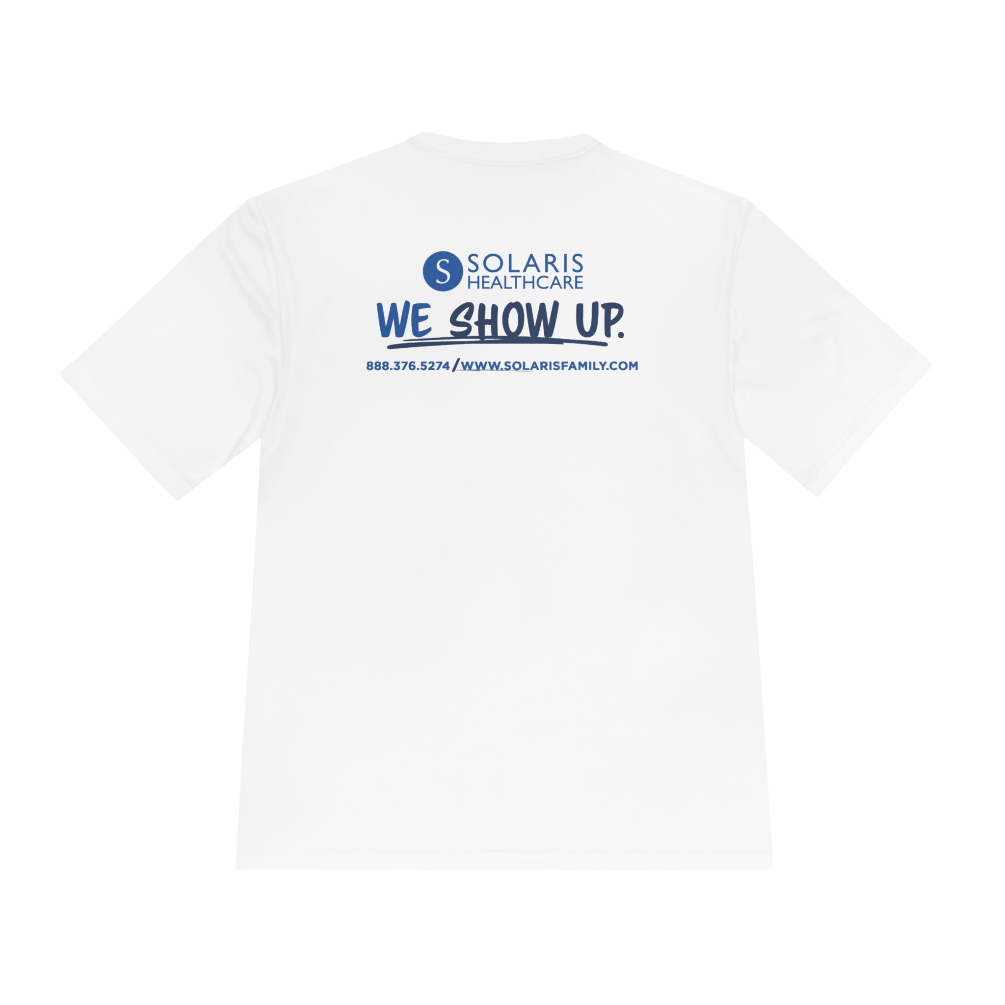 "We show up" T Shirt