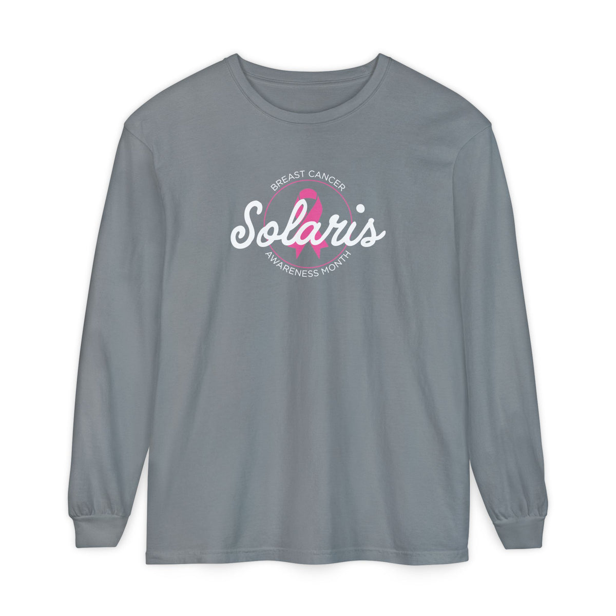 Solaris 2026 Breast Cancer Awareness Month Long Sleeve Tee