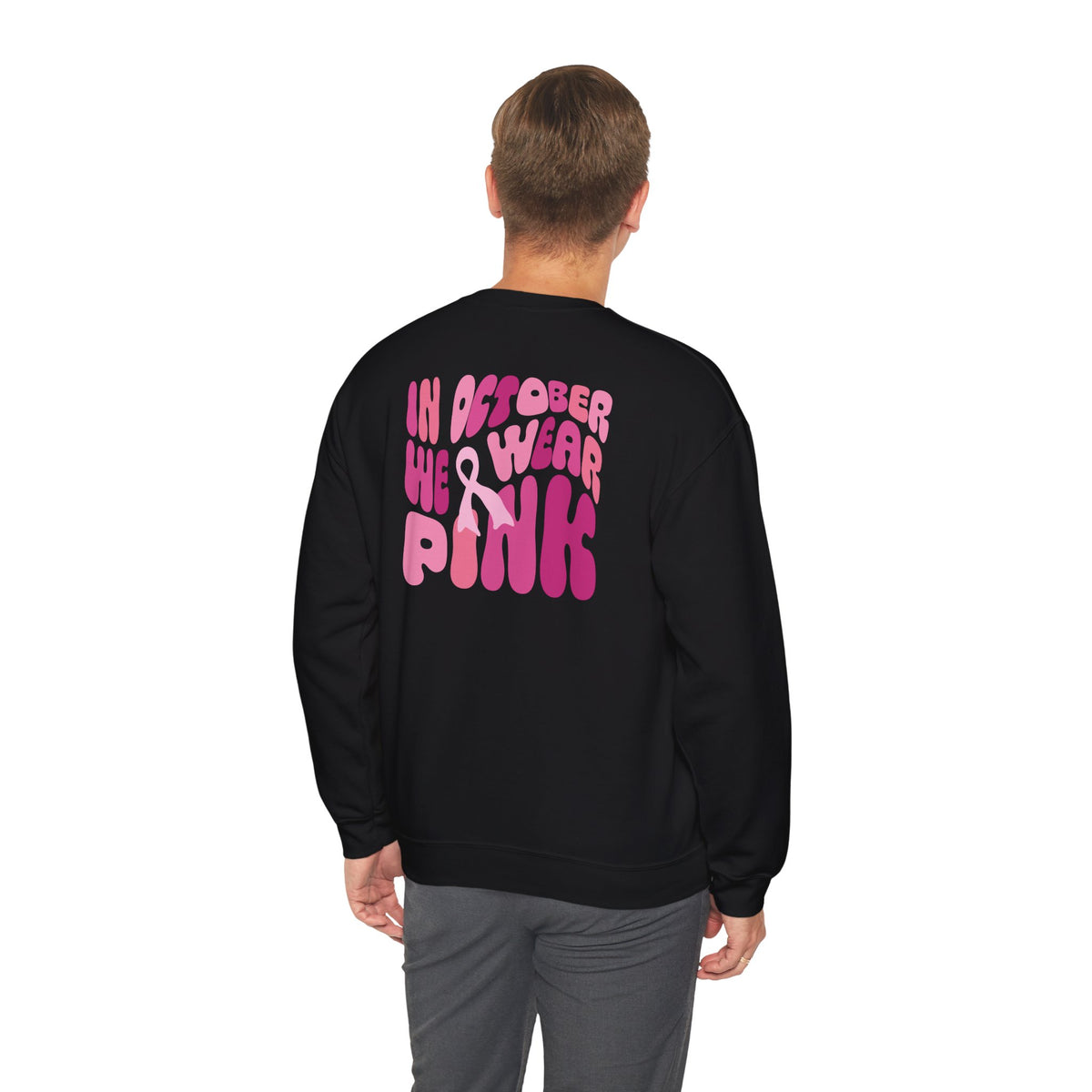 We Wear Pink Crewneck Sweatshirt - 2026