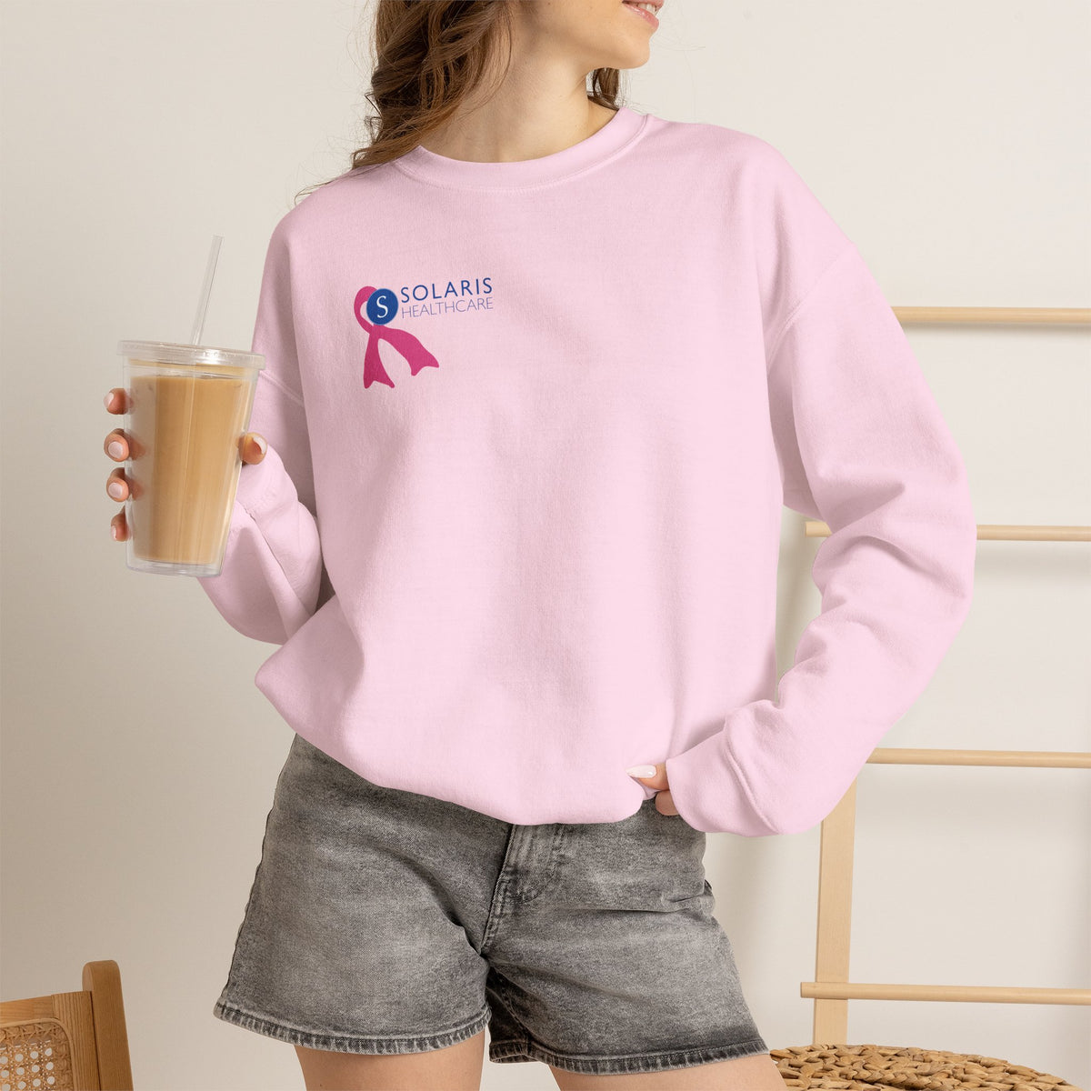 We Wear Pink Crewneck Sweatshirt - 2026