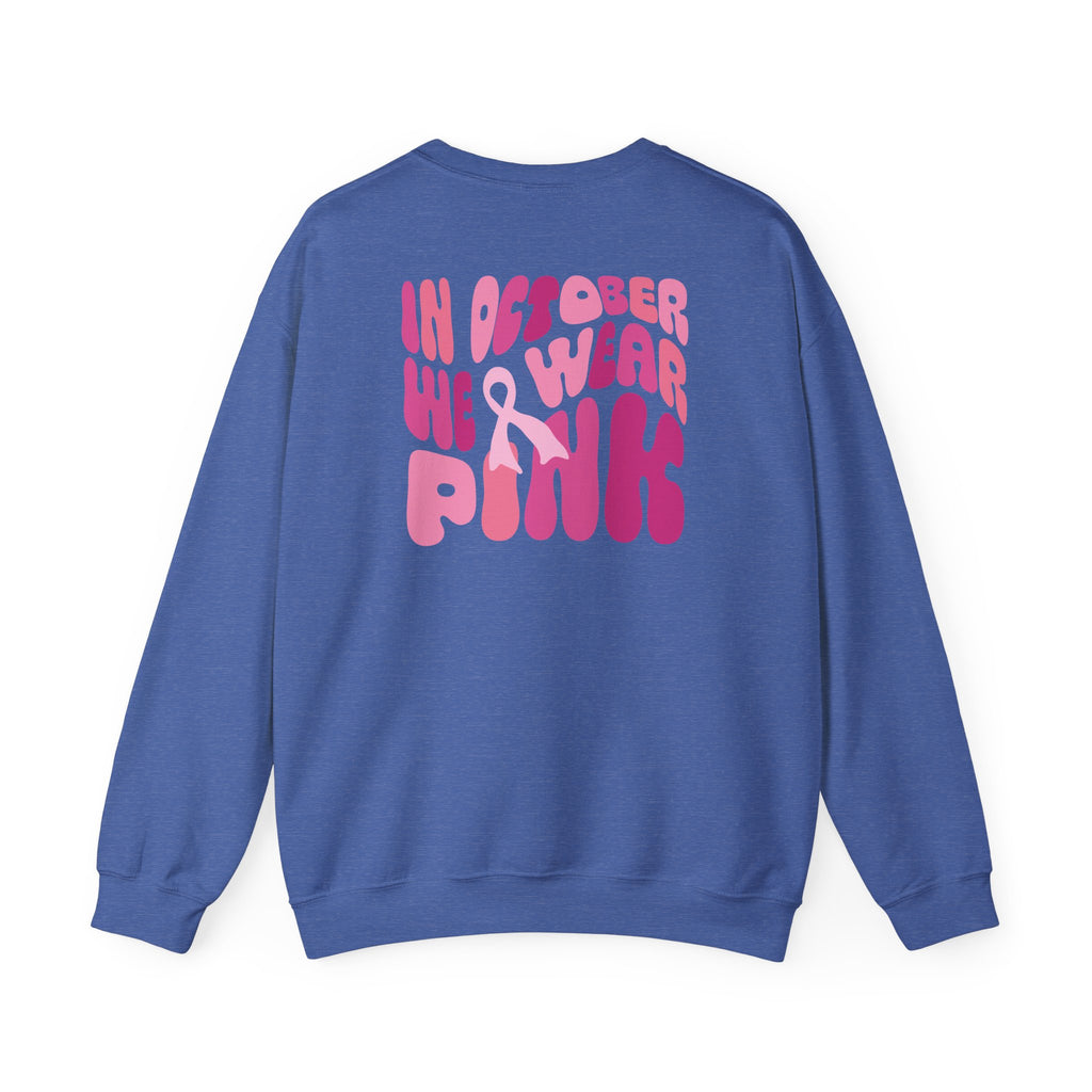 We Wear Pink Crewneck Sweatshirt - 2026