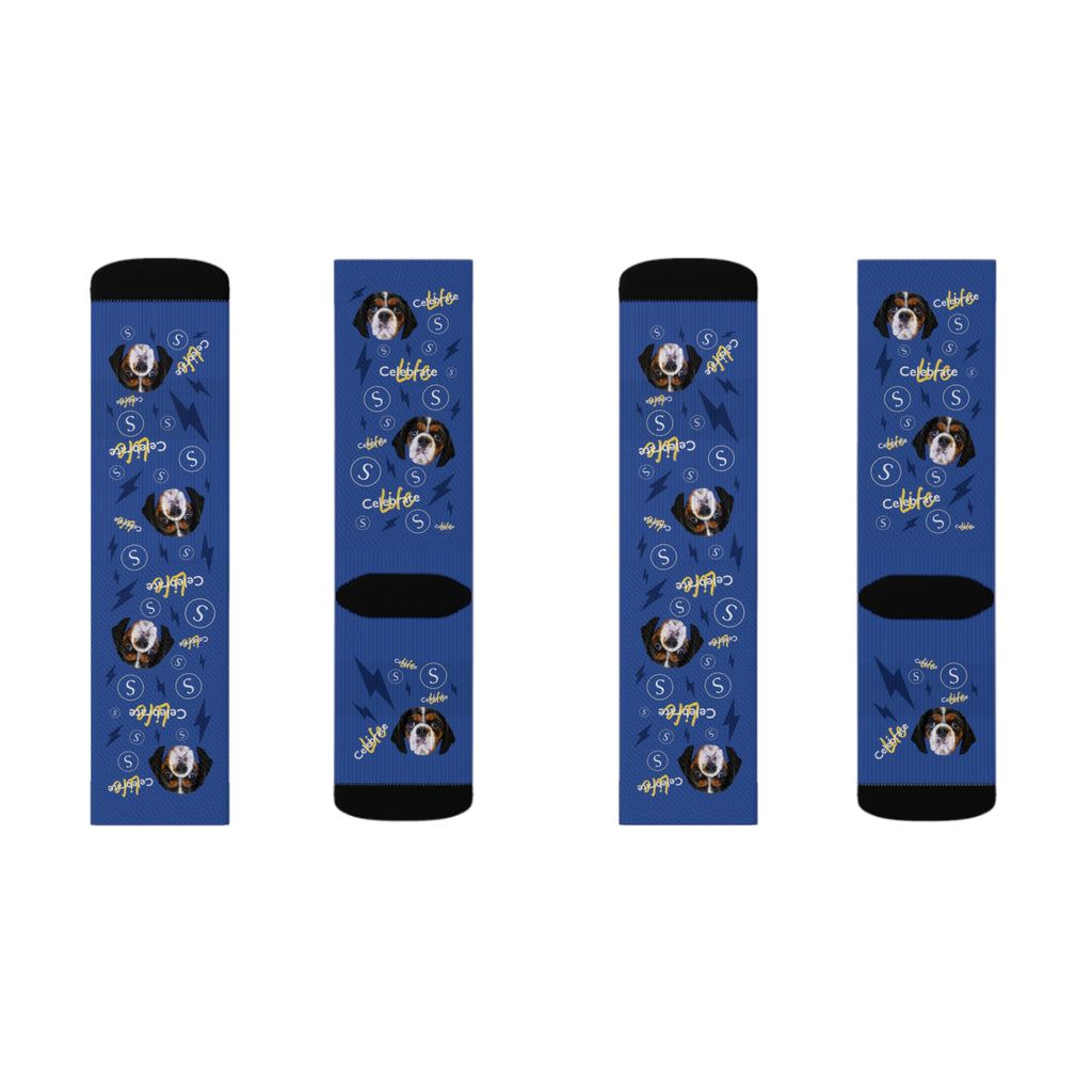 Oliver Snickerdoodle Solaris Socks - Blue