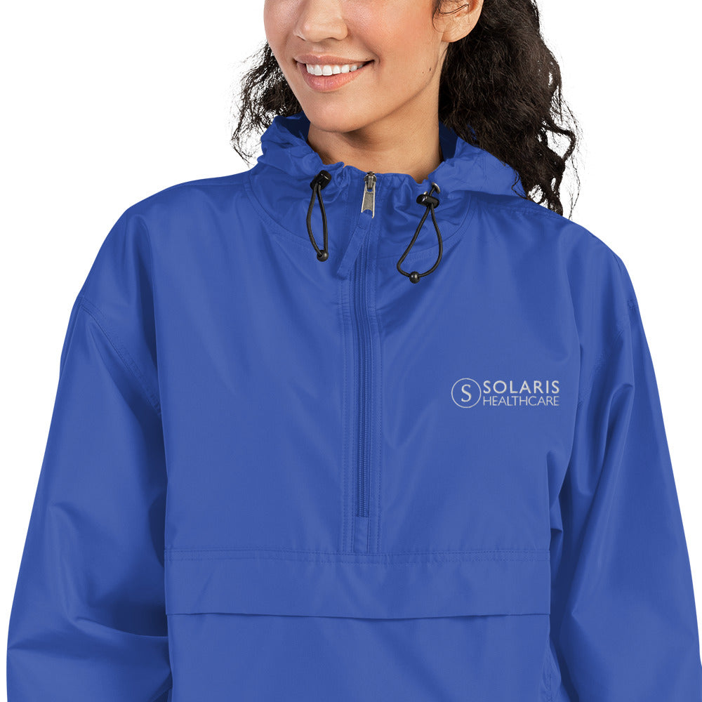 Logo Embroidered Champion Packable Jacket