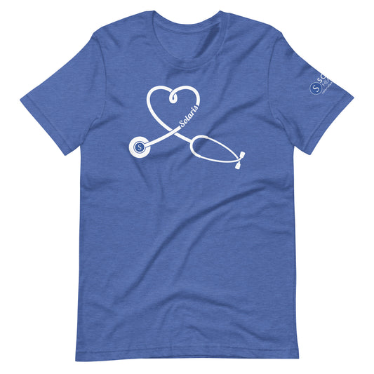 Solaris Stethoscope Heart T-Shirt - Nurses Week 2024