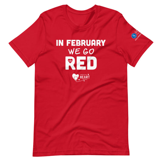 American Heart Month Awareness T-Shirt ❤️