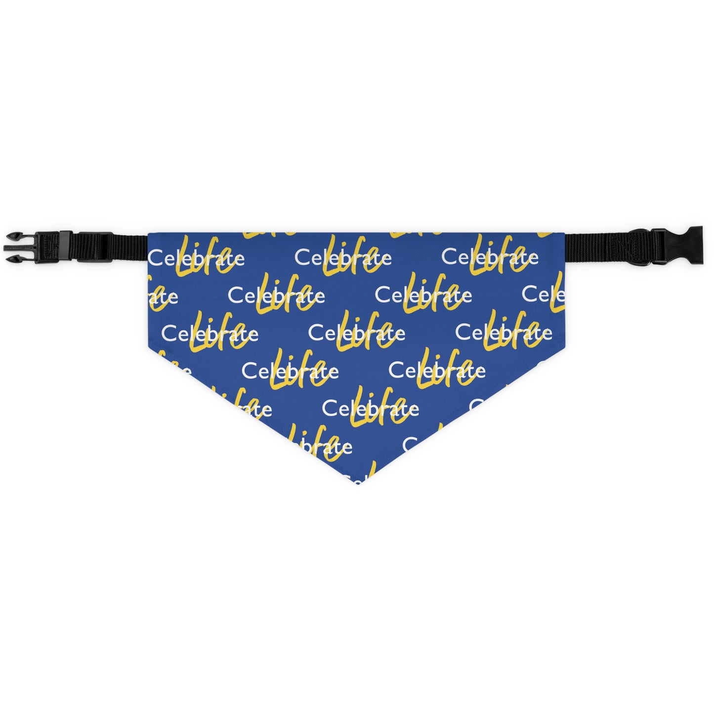 Celebrate Life Pet Bandana Collar