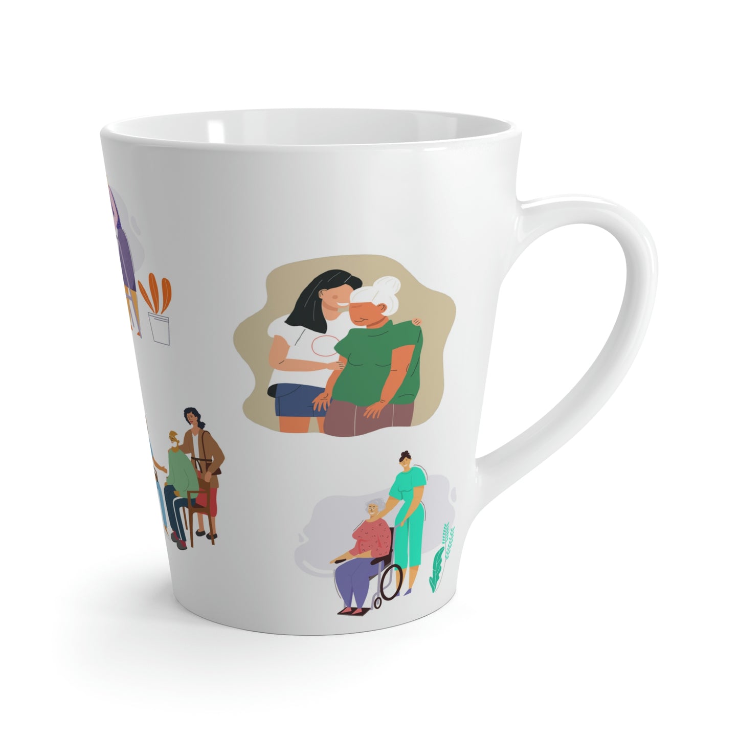 Social Worker Latte Mug 12oz